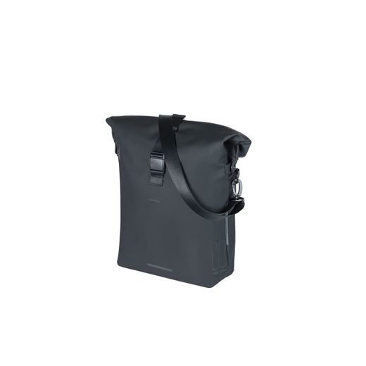 Mochila BASIL "SoHo Nordlicht Side" MIK, 17L, negra
