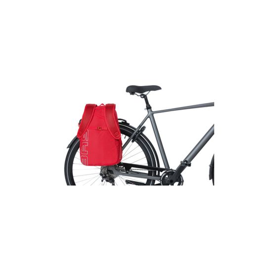 BASIL Flex bicycle backpack, 17L, signal red