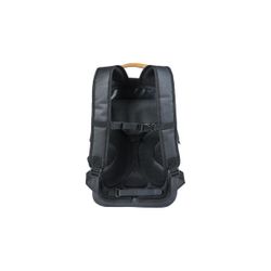 Mochila impermeable BASIL "Urban Dry", 18L, melee carbón