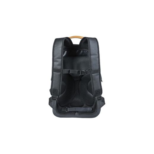 Mochila impermeable BASIL "Urban Dry", 18L, melee carbón