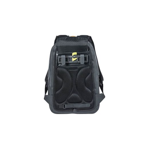 Mochila impermeable BASIL "Urban Dry", 18L, melee carbón