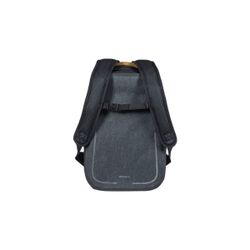 Mochila impermeable BASIL "Urban Dry", 18L, melee carbón
