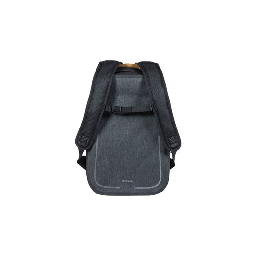 Mochila impermeable BASIL "Urban Dry", 18L, melee carbón