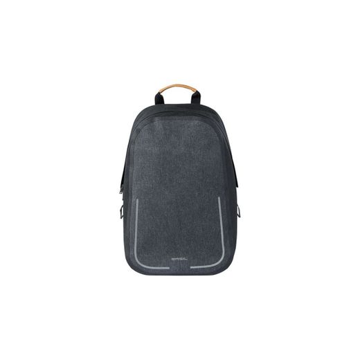 Mochila impermeable BASIL "Urban Dry", 18L, melee carbón