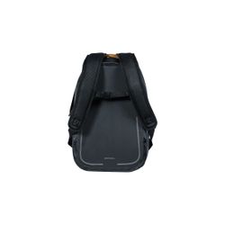 Mochila impermeable BASIL "Urban Dry", 18L, negro mate