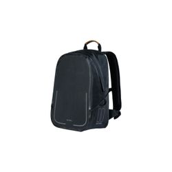 Mochila impermeable BASIL "Urban Dry", 18L, negro mate