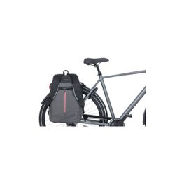 BASIL B-Safe Commuter  bicycle backpack men Nordlicht, black