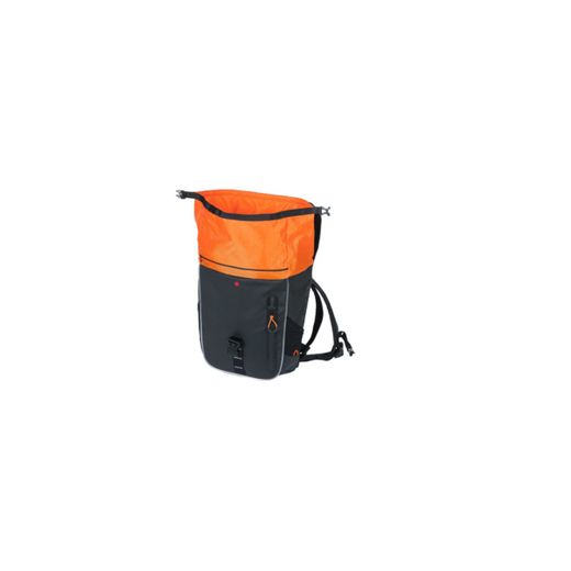 BASIL Miles Tarpaulin daypack Nordlicht, 17L, black orange