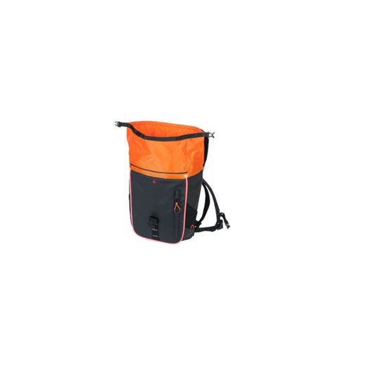 Zaino "Miles Tarpaulin Nordlicht", 17L, nero arancione