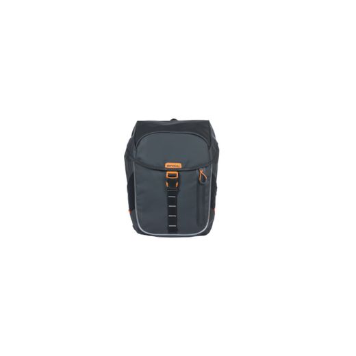 Zaino "Miles Tarpaulin Nordlicht", 17L, nero arancione