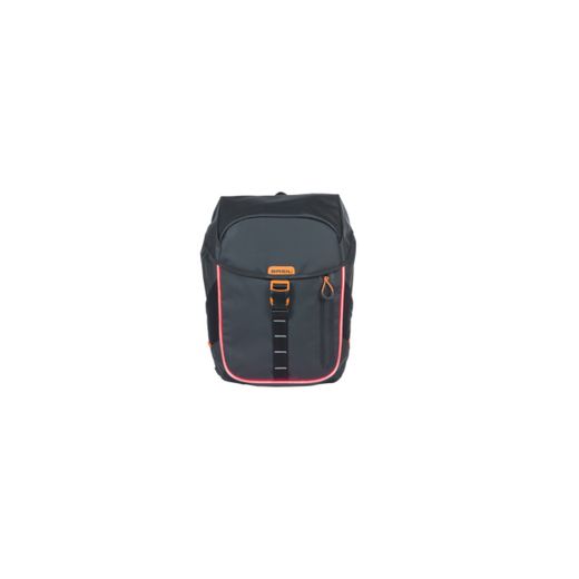 Zaino "Miles Tarpaulin Nordlicht", 17L, nero arancione