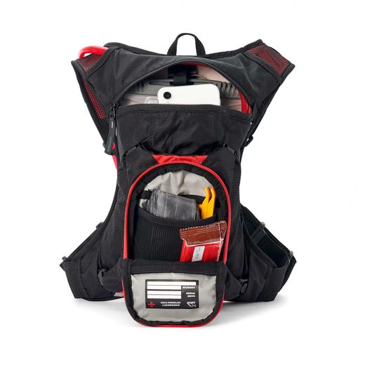 Zaino idrico MTB HYDRO 3L Nero/Rosso