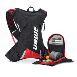 Zaino idrico MTB HYDRO 3L Nero/Rosso