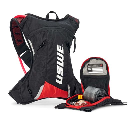 Zaino idrico MTB HYDRO 3L Nero/Rosso