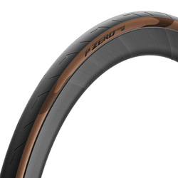 Neumático P ZERO RACE RS Fabricado en Italia - 700x28, negro marrón (clásico), TechBELT Road, plegable