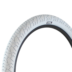 Neumático S199 BMX - 20X1.95, blanco, rígido