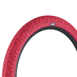 Neumático S199 BMX - 20X1.95, rojo, rígido