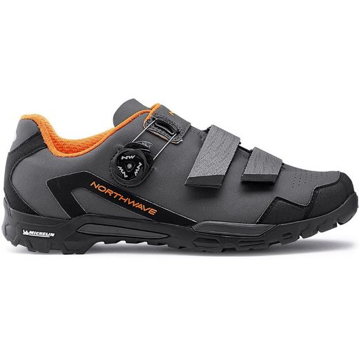 Northwave Outcross 2 Plus antracita naranja