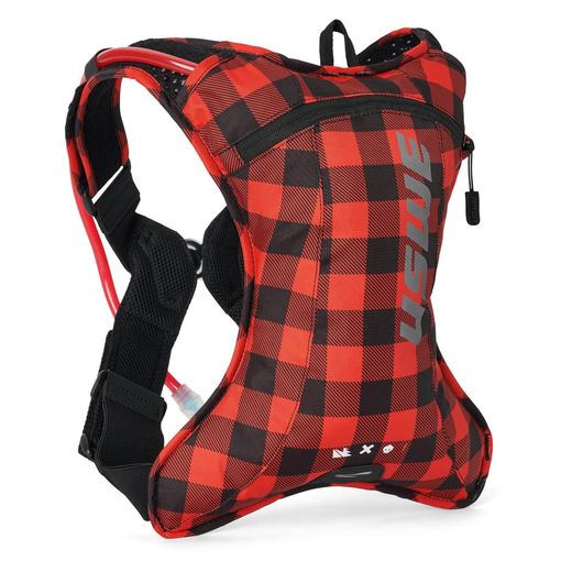 Mochila hidratación Outlaner 2 Flannel Rojo/Negro