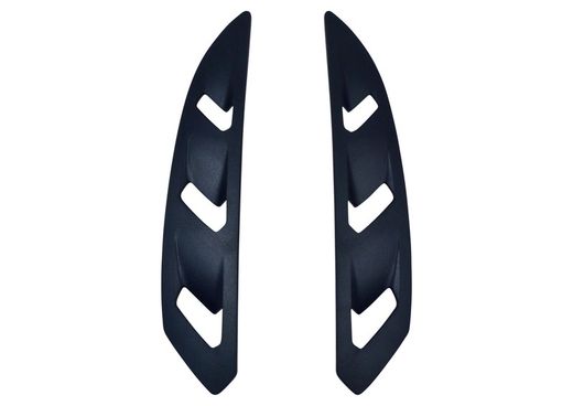 Bontrager ballista black vent slot caps 2-pack