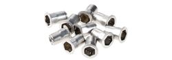 Paquete de 10 remaches rivnut para cuadro alpha sl (ah-a1)