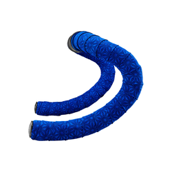 COPPIA NASTRI MANUBRIO SUEDE - NERO/BLU