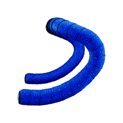 COPPIA NASTRI MANUBRIO SUPER STICKY KUSH GRAVEL - BLU/NERO