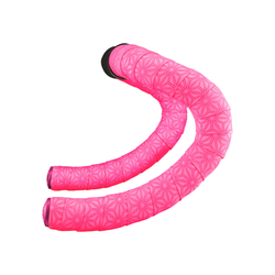COPPIA NASTRI MANUBRIO SUPER STICKY KUSH GRAVEL - NEON ROSA