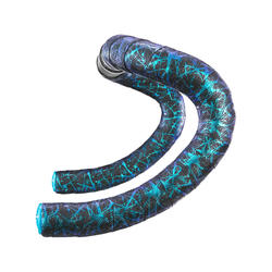 COPPIA NASTRI MANUBRIO SUPER STICKY KUSH SPLAT - BLU