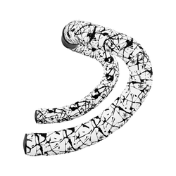 COPPIA NASTRI MANUBRIO SUPER STICKY KUSH SPLAT - NERO/BIANCO