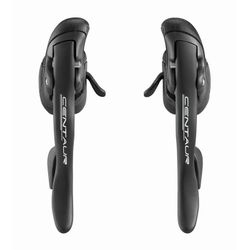 Par de manetas campagnolo centaur black 11v.