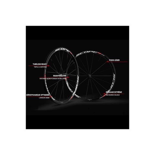 Par de ruedas campagnolo 30 mm R3c 26mm