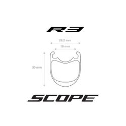 Par de ruedas campagnolo 30 mm R3c 26mm