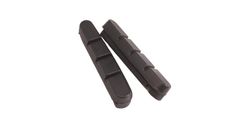 Par de zapatas para portazapata bontrager de carretera c/ vástago liso british standard negro
