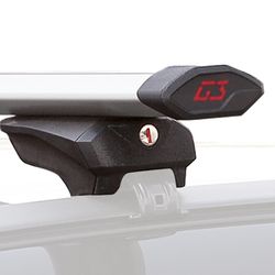 Paire de barres de circulation d'air clop aluminium 127cm