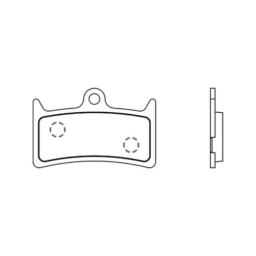 Pareja Pads E Bike Hope V4 Compatibilidad: Hope V4, Trickstuff Maxima
