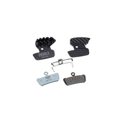 BBB brake pads DiscStop Coolfin, organic w/cooling fins comp. Avid XO Trail