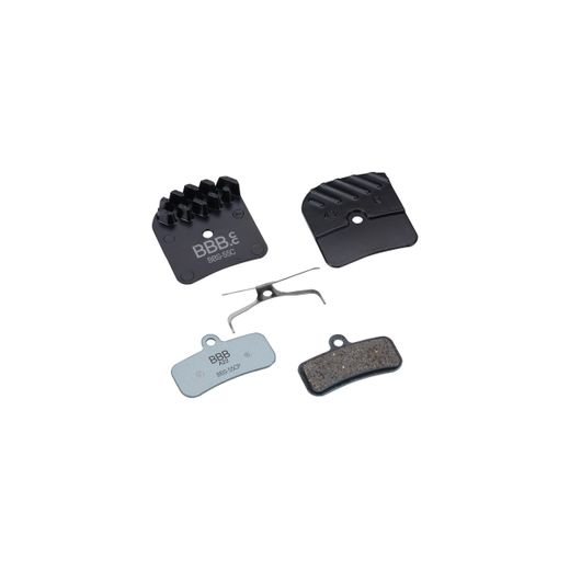 Pastillas "DiscStop Coolfin", con disipador de calor tipo Shimano Saint