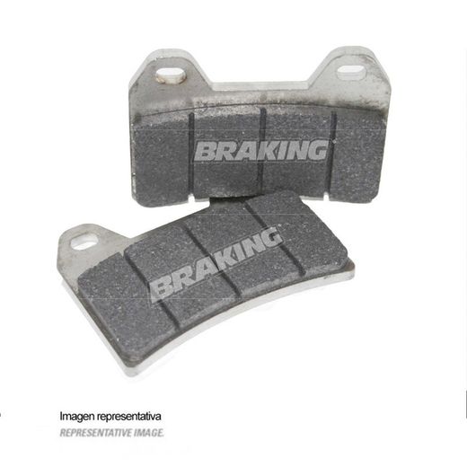 Pastillas freno semi metálicas braking