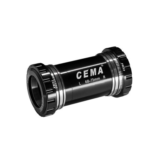 Bottom Bracket Cema BB30 for SRAM DUB - Ceramic - Black - With this BB30 Interlock bottom Bracket Cema you can install a SRAM DUB crankset in a BB30 frame. - W: 68/73 x ID: 42 mm