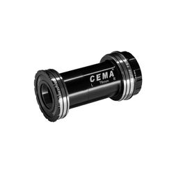 Bottom Bracket Cema BBright46 for Shimano - Ceramic - Black - With this BBright46 Interlock bottom Bracket Cema you can install a Shimano or any other 24 mm crankset in a BBright46 frame. - W: 79 x ID: 46 mm