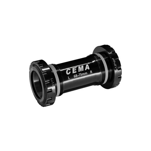Bottom Bracket Cema BSA for PRAXIS M30 - Ceramic - Black - With this BSA bottom Bracket Cema you can install a PRAXIS M30 crankset in a BSA frame. - W: 68/73 - 1,37" x 24 T mm