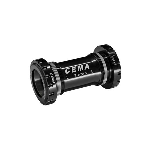 Bottom Bracket Cema ITA for SRAM DUB - Ceramic - Black - With this ITA bottom Bracket Cema you can install a SRAM DUB crankset in a ITA frame. - W: 70 - 36 x 24 T mm
