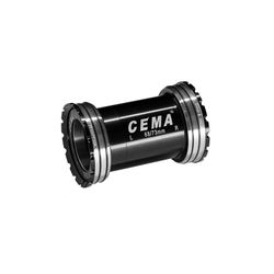 CEMA PF30 BOTTOM BRACKET FOR BB30/PF30 - STAINLESS STEEL - BLACK