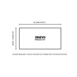 PEDALIER M30 THRU 386 EVO ROAD 86-6101