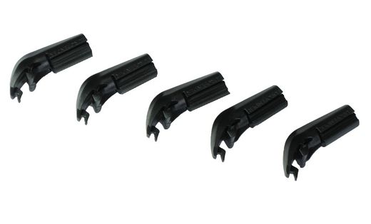Mudguard parts mudguard clamp eurofender black 5-pack