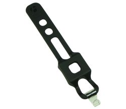 Piezas para luz glo bontrager. Correa para usb. Negro.