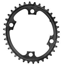 Plato absolute black carretera ovalado 1104 bcd 2x asymmetric shimano 90006800 black 36t
