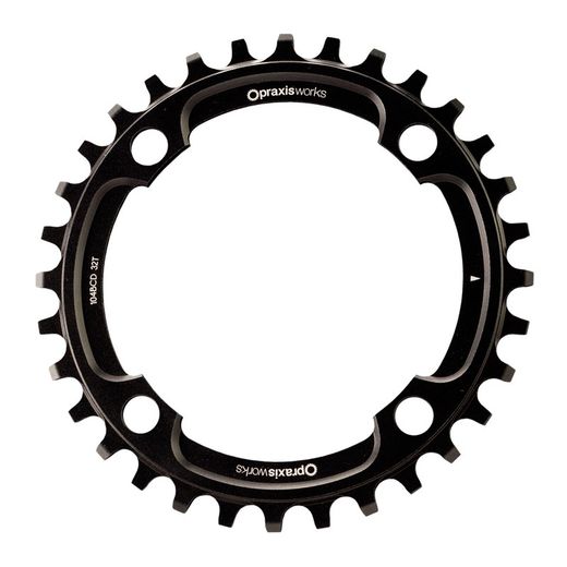 Plato de montaña 32t 104bcd blk wave