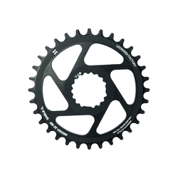 Plato Gecko Cannondale de montaje directo 1x 11/12V con desplazamiento de 2 mm - 36 DIENTES, NEGROS